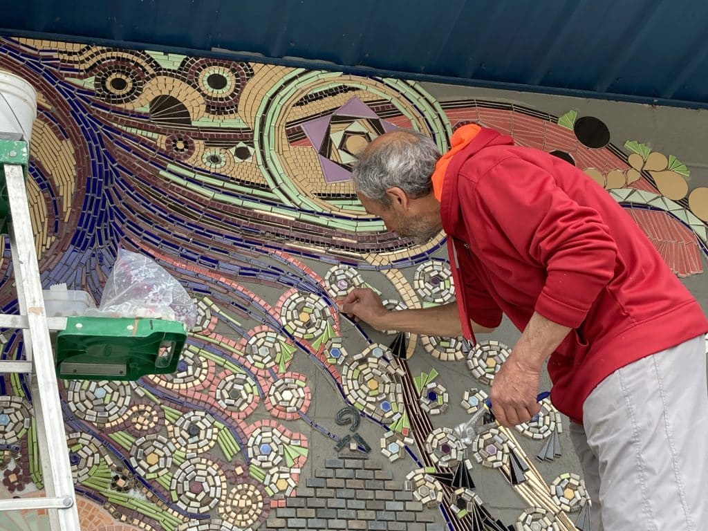 A Mosaic Art Building - Walk Ashland