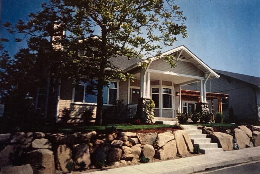 First house built at Mountain Meadows, 621 Nepenthe Drive, 1995