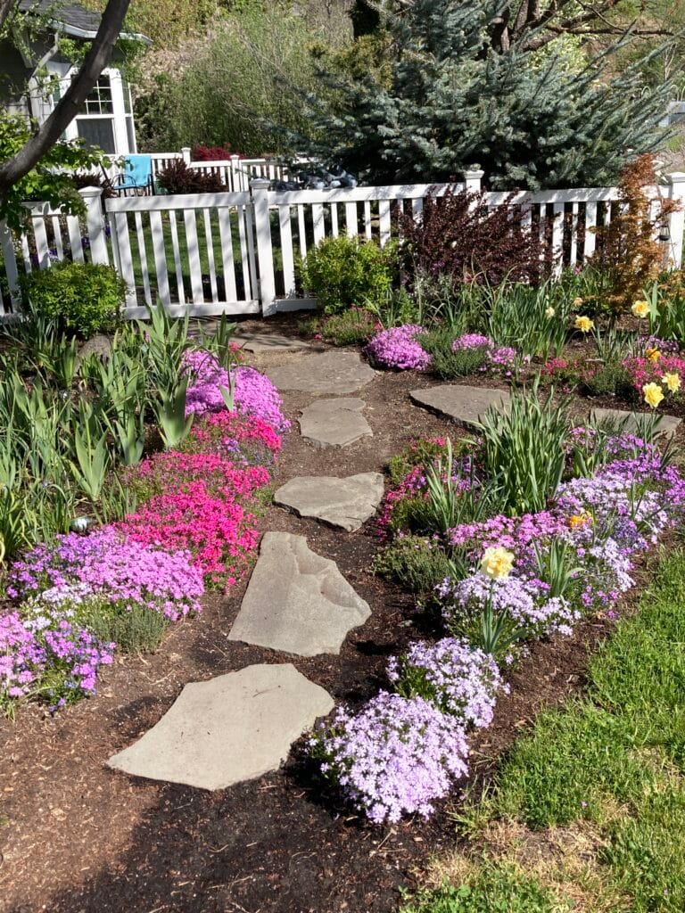 Another April view of the Garden of the Month.