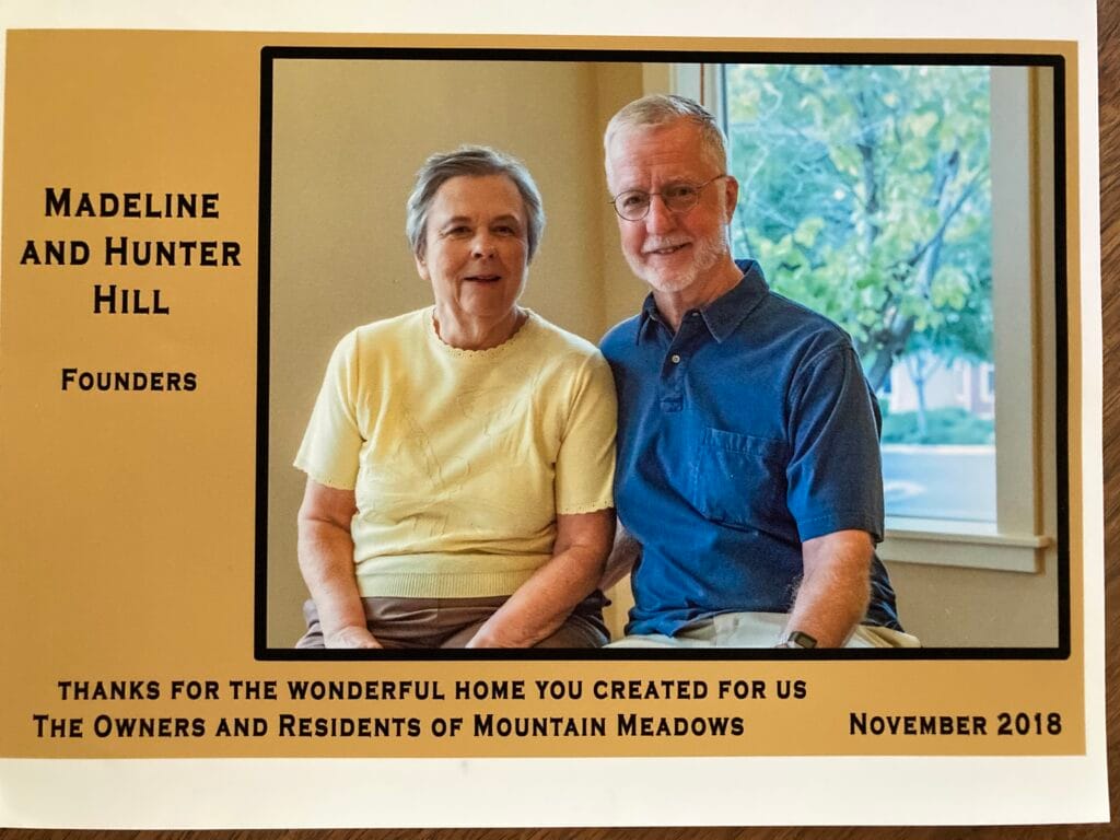 Portrait photo of Madeline and Hunter Hill, founders of Mountain Meadows.