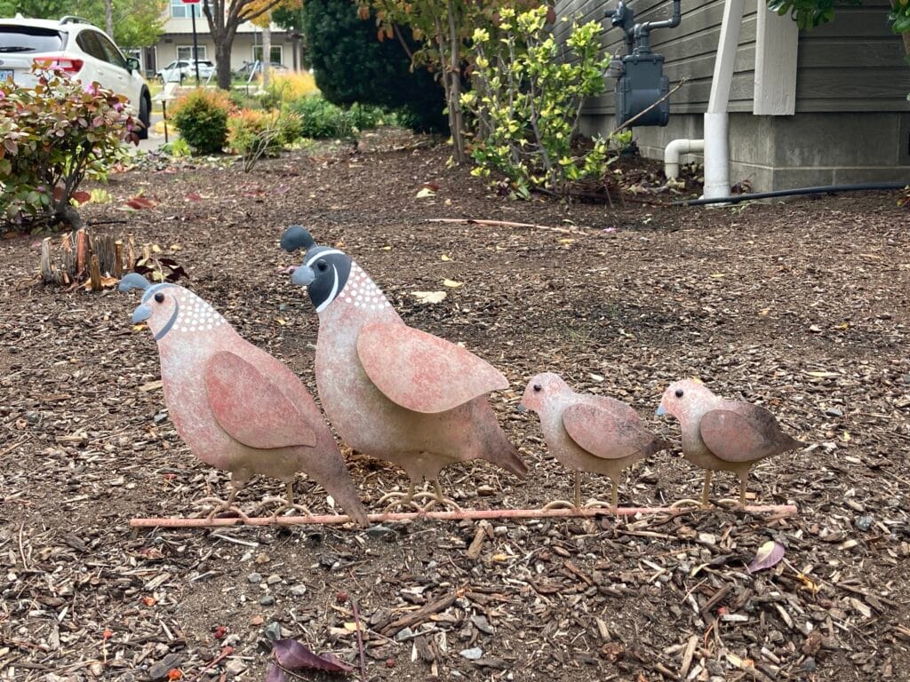 More delightful yard art on Stony Point.
