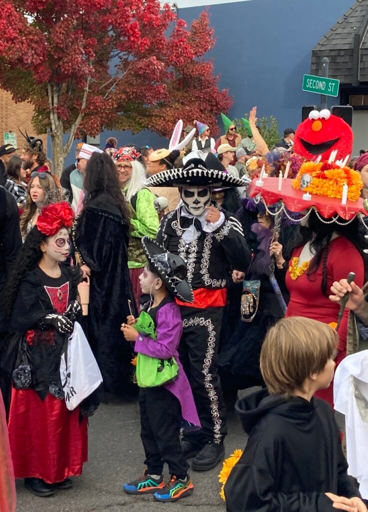 Ashland Children's Halloween parade 2025 - Dia de los Muertos.