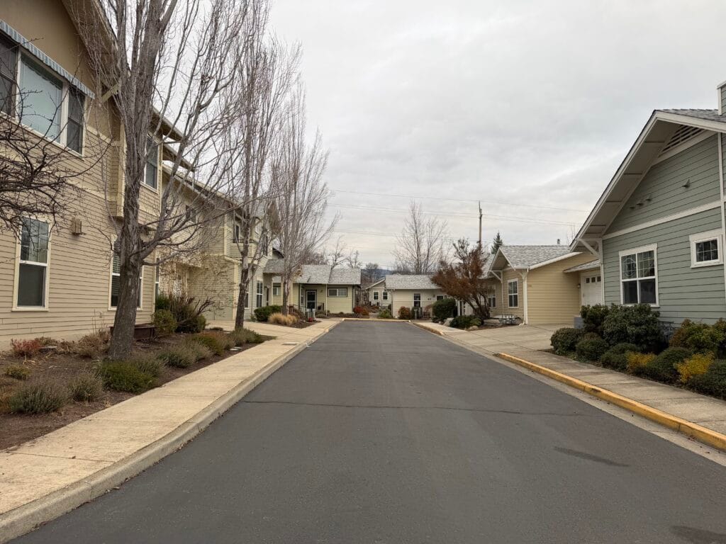 View of Mariposa Court, from Plum Ridge Drive.