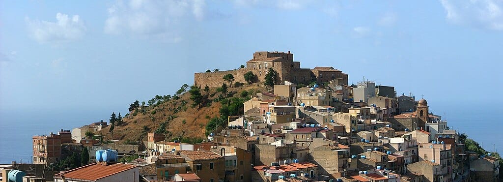 Caronia, Sicily, where Salvatore Giordano was born and died.